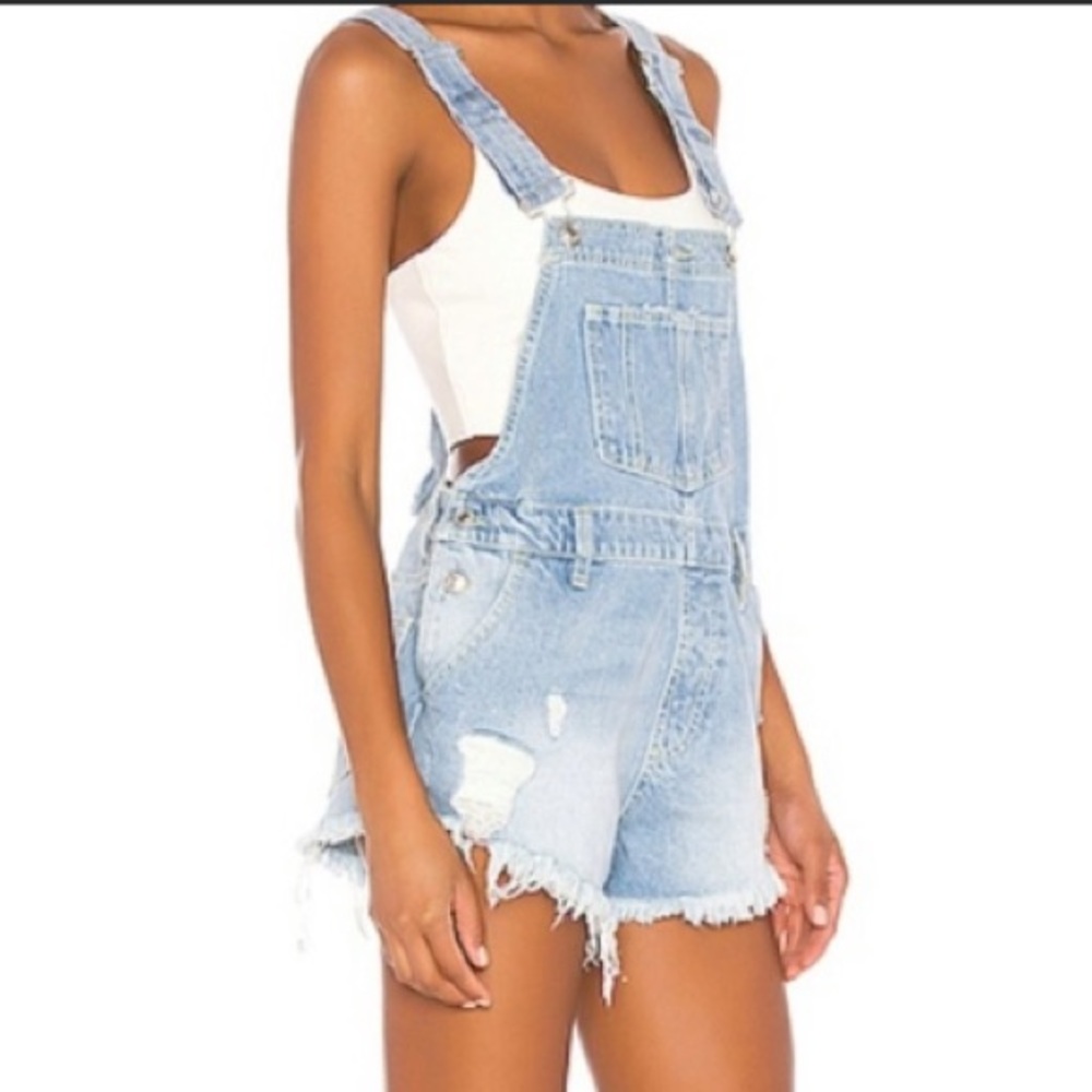 Free People / Revolve June Denim Shortall